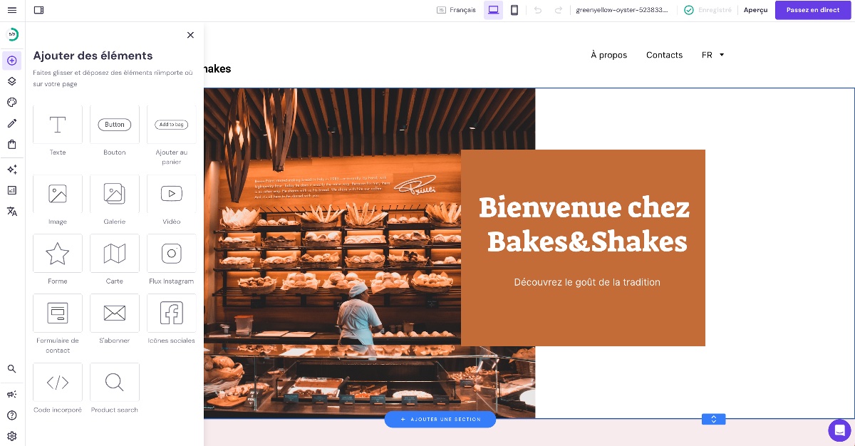 creation de sites web sans code