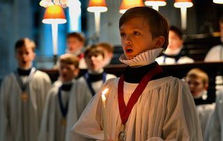 Choristers of St. Paul's Cathedral Choir rehearse, London, Britain - 10 Dec 2012