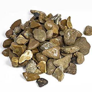20mm Golden Decorative Garden Gravel Approx. 25kg Ideal for Landscaping, Rockeries, Pot Topping, Paths & Driveways - by Jamieson Brothers