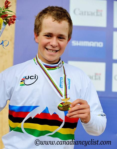 Troy Brosnan (Australia) is the new junior downhill world champion