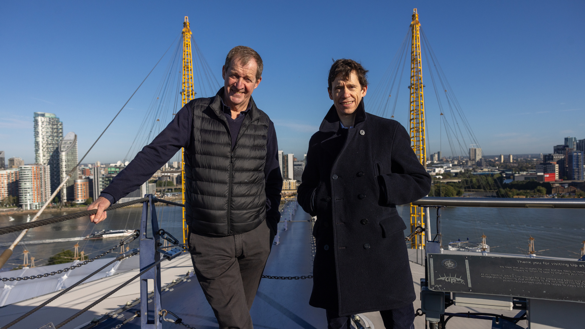 Alastair Campbell and Rory Stewart 
