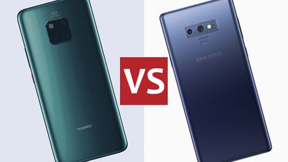 Huawei Mate 20 Pro vs Samsung Galaxy Note 9