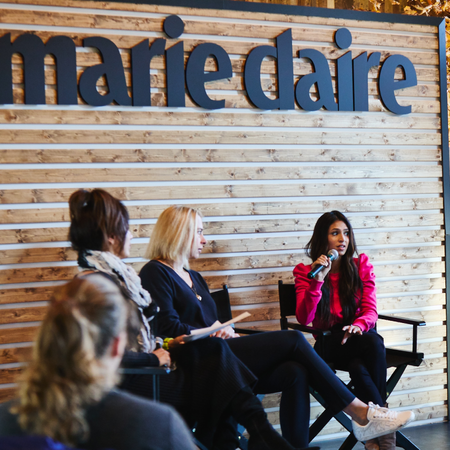 Panelists at Marie Claire Power Trip