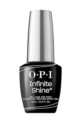 Opi Infinite Shine Long-Wear Gel-Like Top Coat, Up to 11 Days of Wear & Gel-Like Shine, Clear, 0.5 Fl Oz