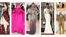 looks on the red carpet from the best met gala themes