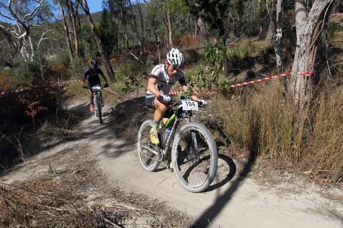 Anton Cooper leads Dan McConnell