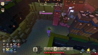 Minecraft Legends Horde of the Bastion: Build inside the fortress.