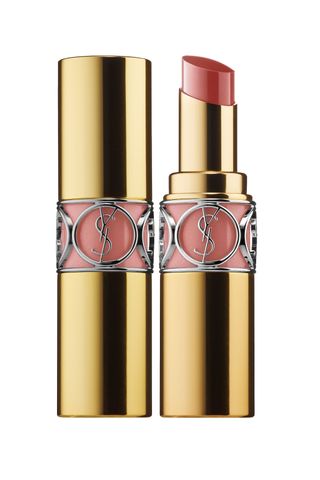 YSL Beauty Rouge Volupté Shine Lipstick Balm in 44 Nude Lavalliere
