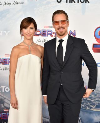 Benedict Cumberbatch and wife Sophie Hinter