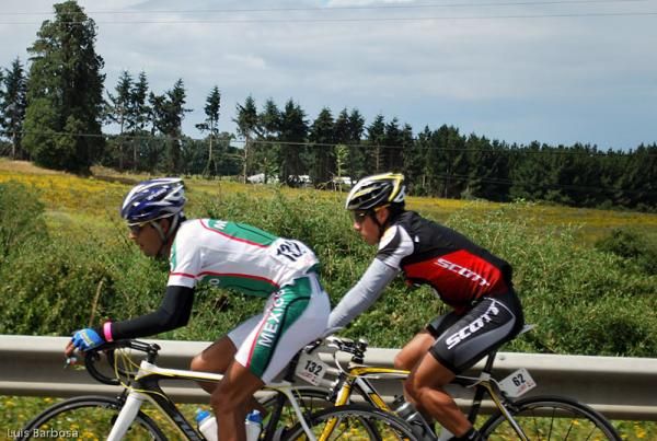 Riders on the attack