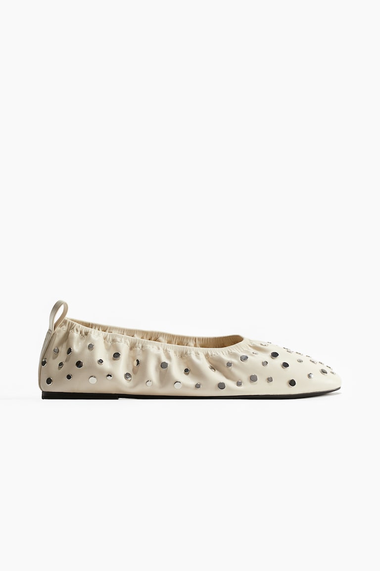 Studded Ballet Pumps
