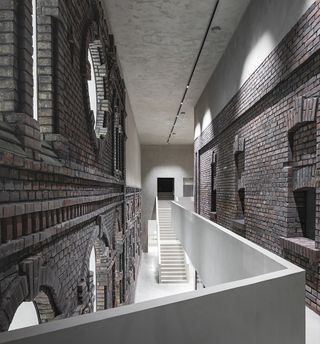 atrium inside PLATO Ostrava Gallery by KWK Promes