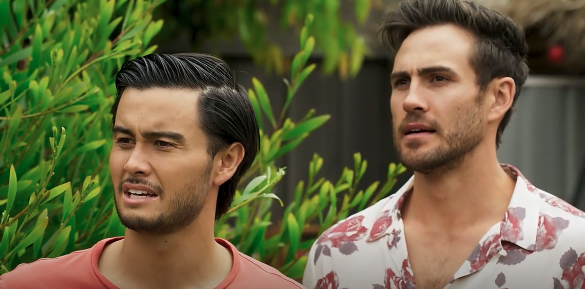 Neighbours spoilers, David Tanaka, Aaron Brennan