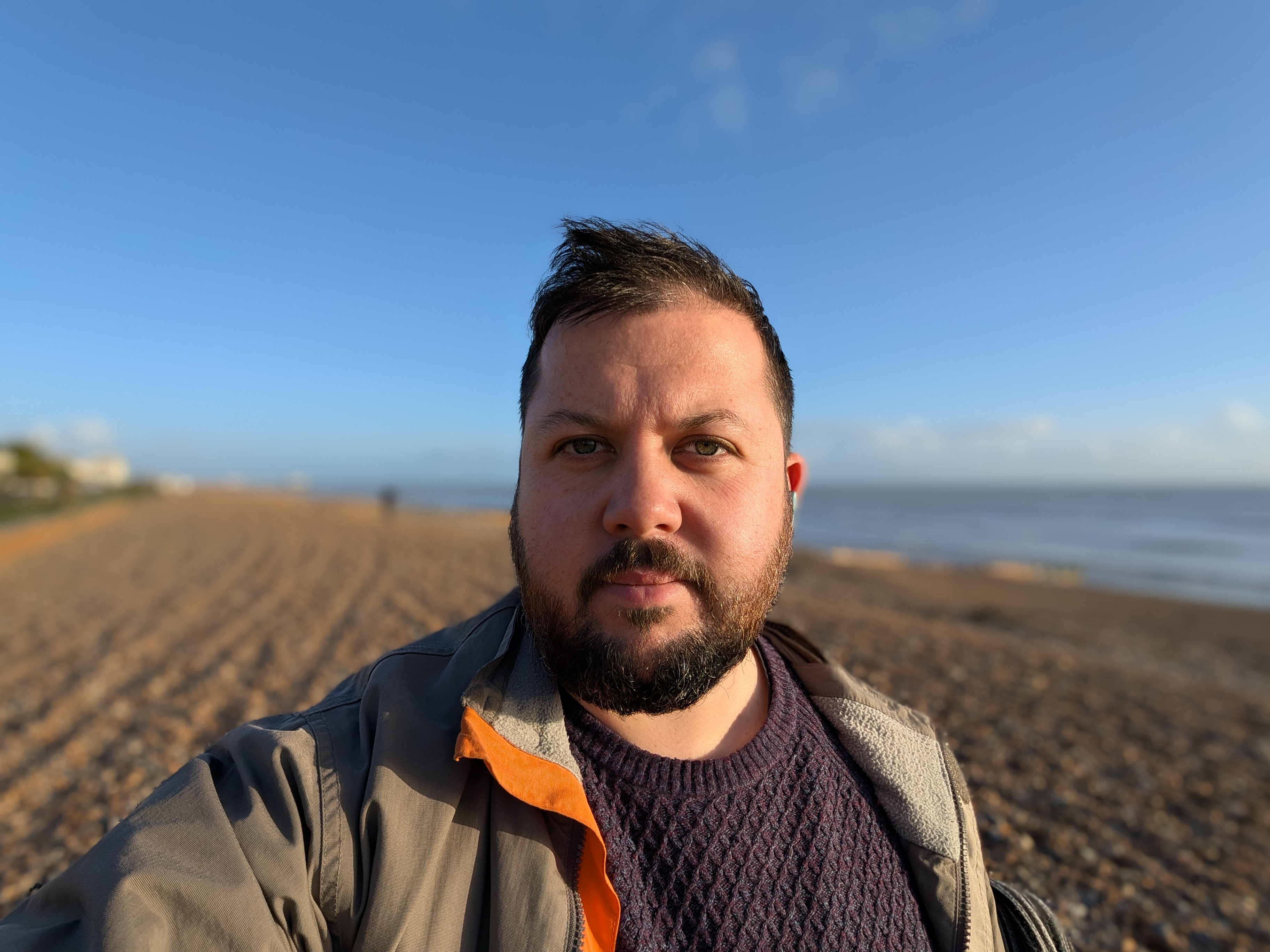 Google Pixel 10 Pro camera sample selfie front camera portrait mode