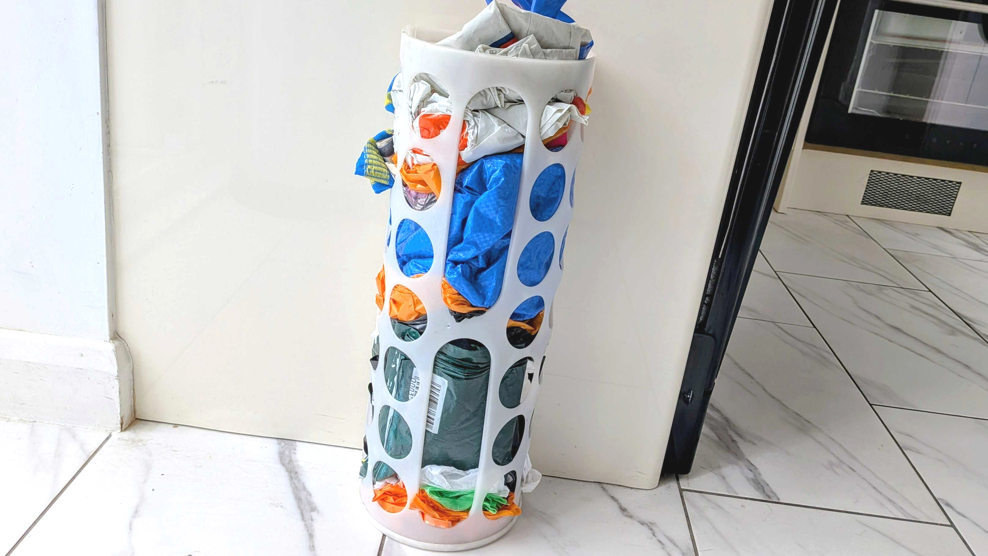 IKEA grocery bag dispenser