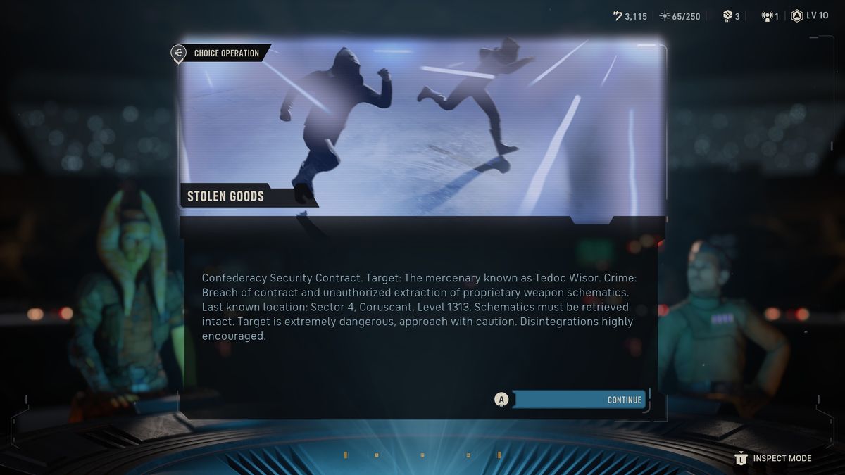 Zero Company op completion screen referencing canceled game 1313
