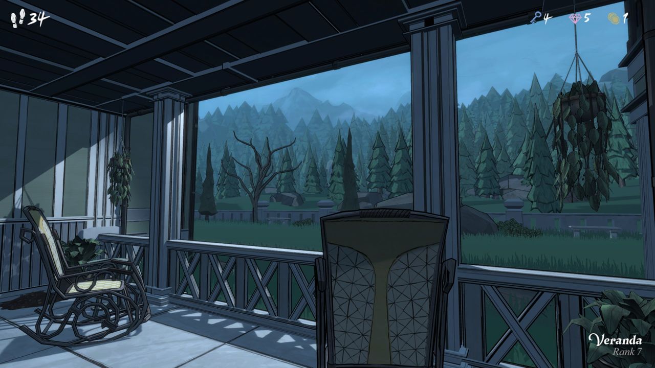 A room in a mansion