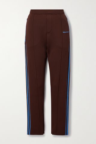 + Wales Bonner Embroidered Recycled Stretch-Piqué Pants