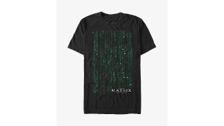 The Matrix code shirt