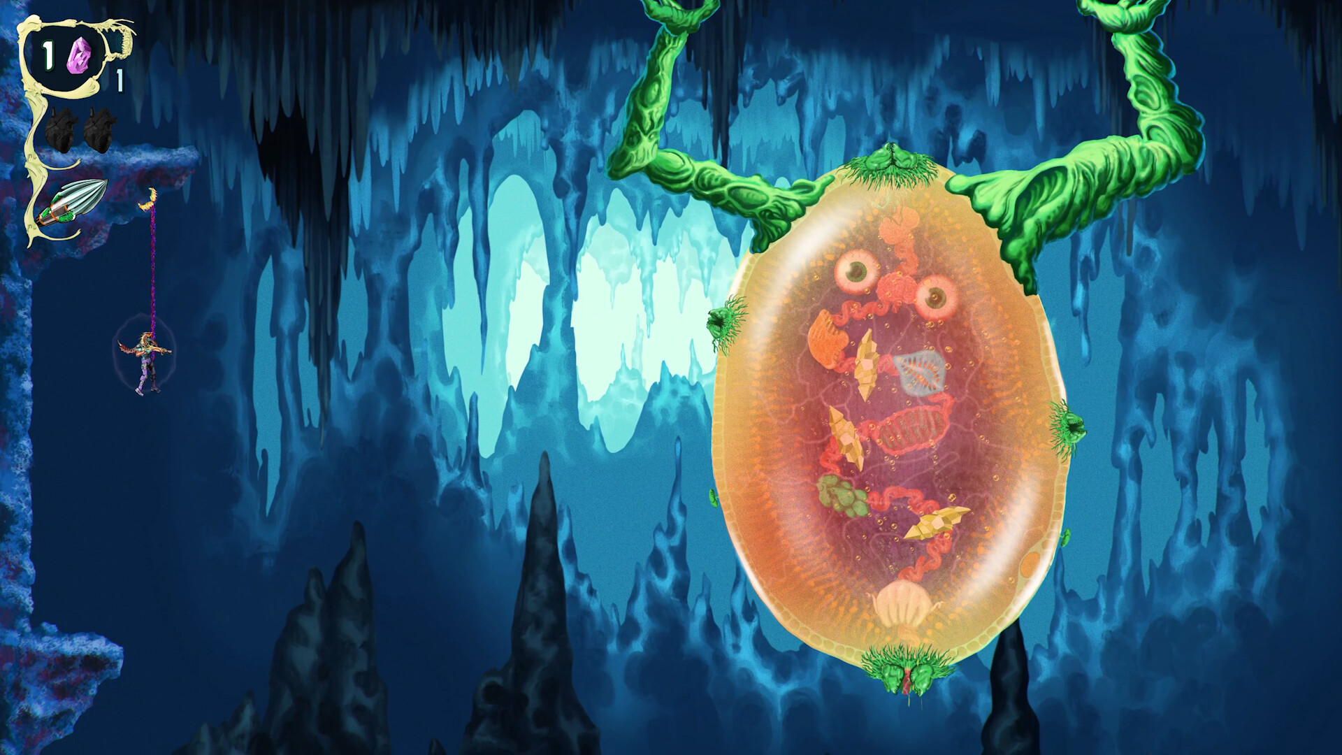 Psychedelic shooter ChainStaff