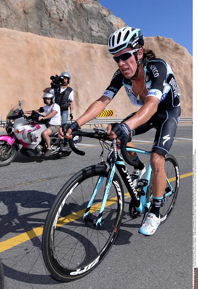 Rigoberto Uran (Omega Pharma-Quickstep) in Tour of Oman