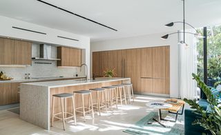 Bright kitchen in bright Miami home