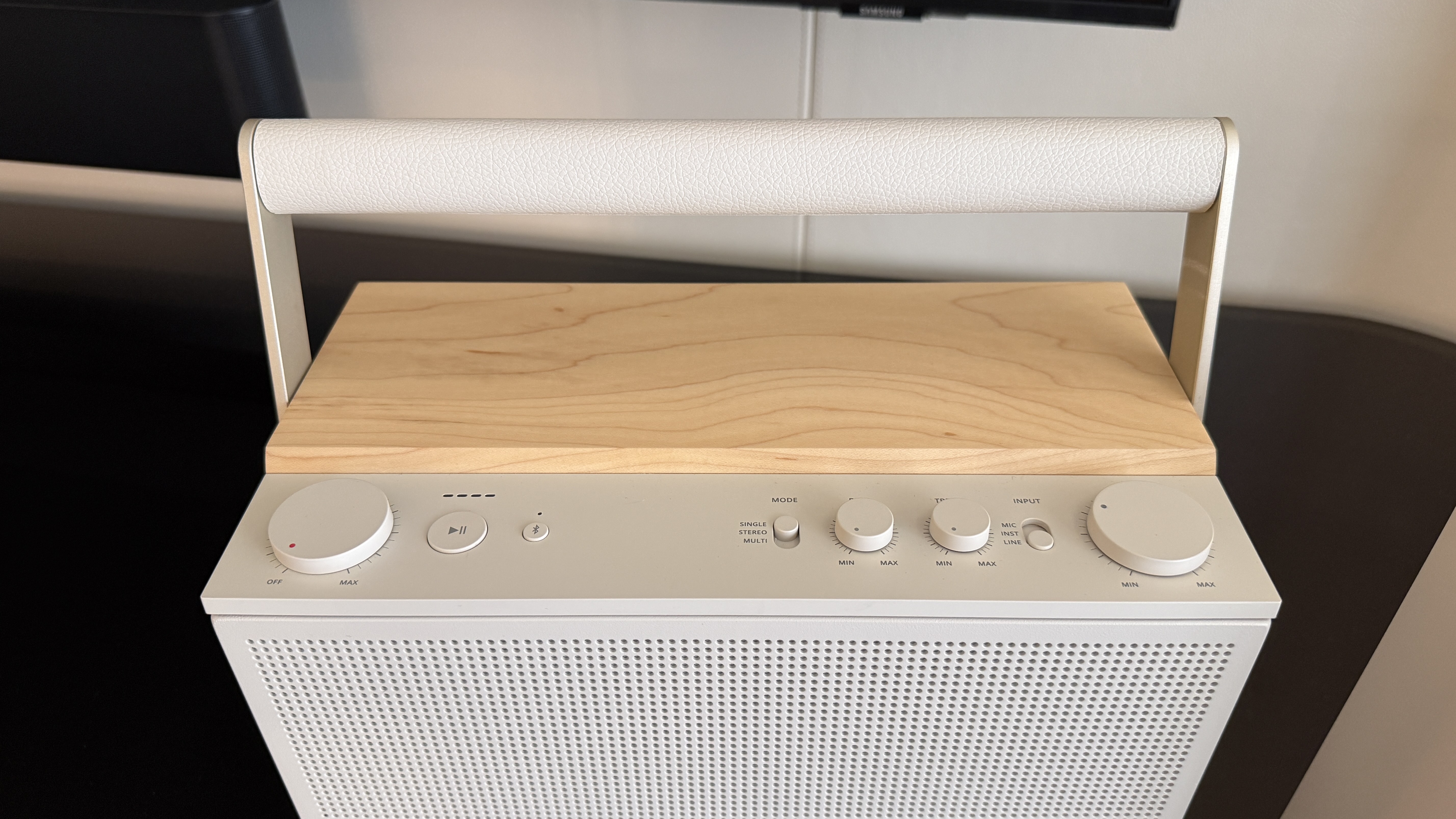 Fender Audio Elie 8 at CES 2026 showing the controls