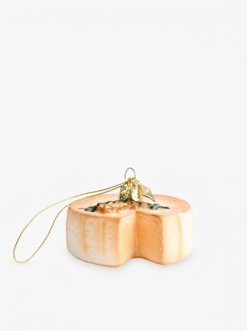 Camembert Cheese Christmas Decoration 4cm