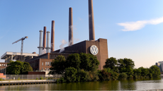 The Volkswagen headquarters and factory in Wolfsburg, Germany