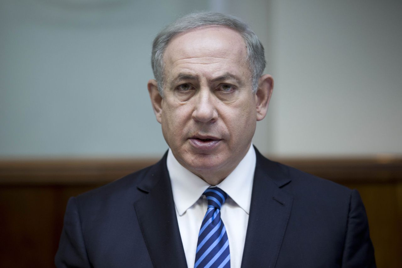 Israeli Prime Minister Benjamin Netanyahu in Jerusalem