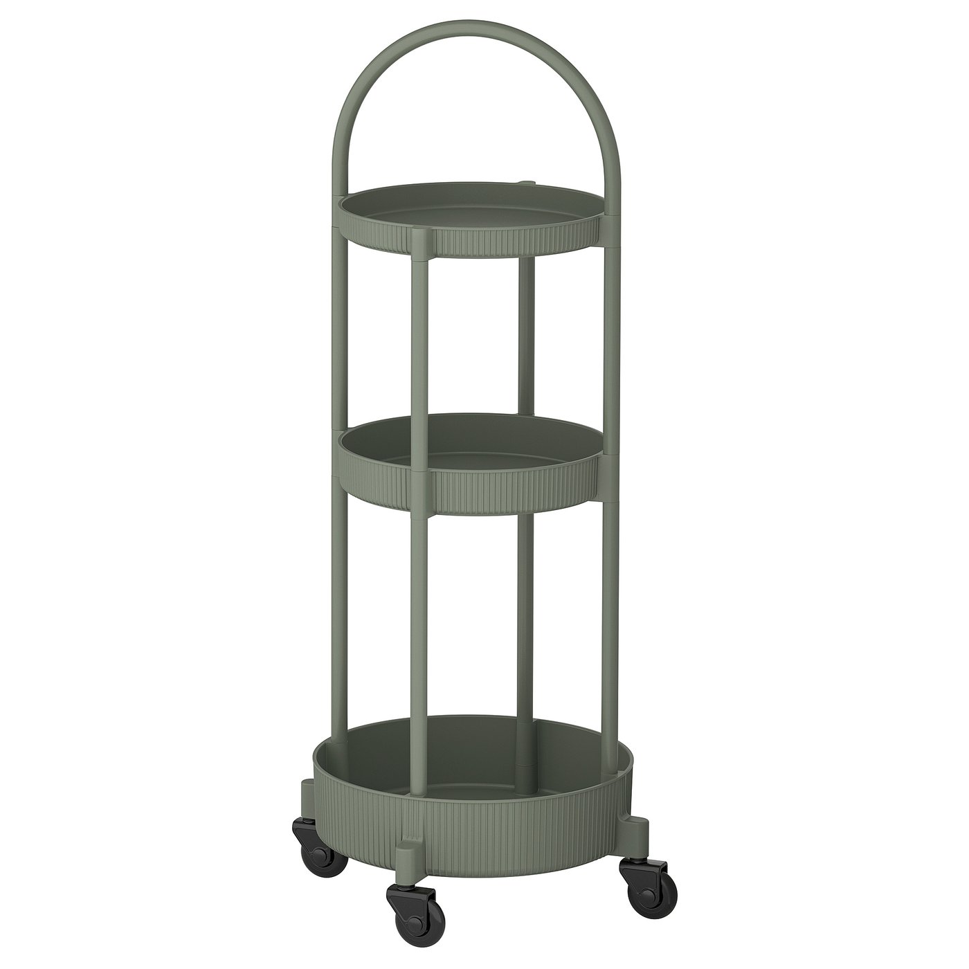 Juttersbo Trolley - Grey-Green 36x36 Cm