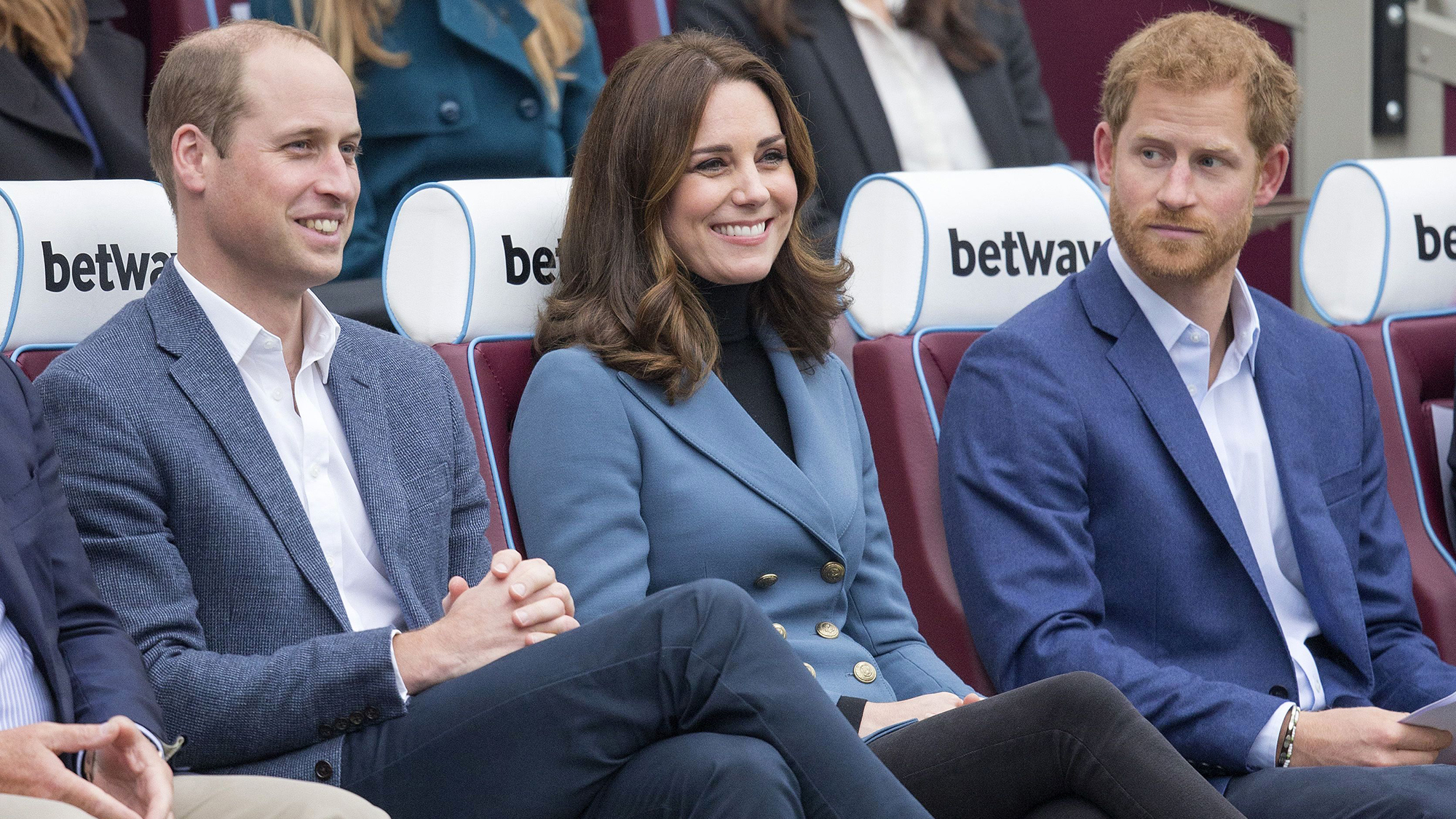 Prince William, Kate Middleton and Prince Harry