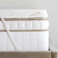 2. Saatva Natural Latex Mattress Topper: $325