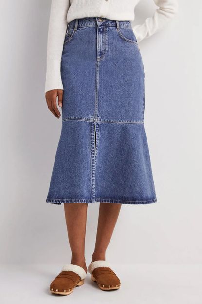 The 16 Best Denim Skirts of 2024, According to a Fashion Editor | Marie ...