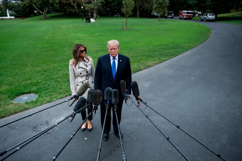 President Trump and Melania Trump