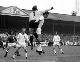 Belgium versus West Germany at Euro 1972.