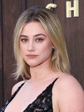 Lili Reinhart Grown-Out Bob