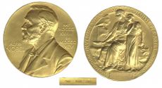 A Nobel Prize medal.