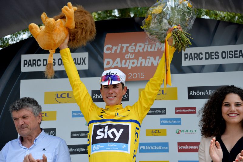 Peter Kennaugh (Team Sky) remains the race leader