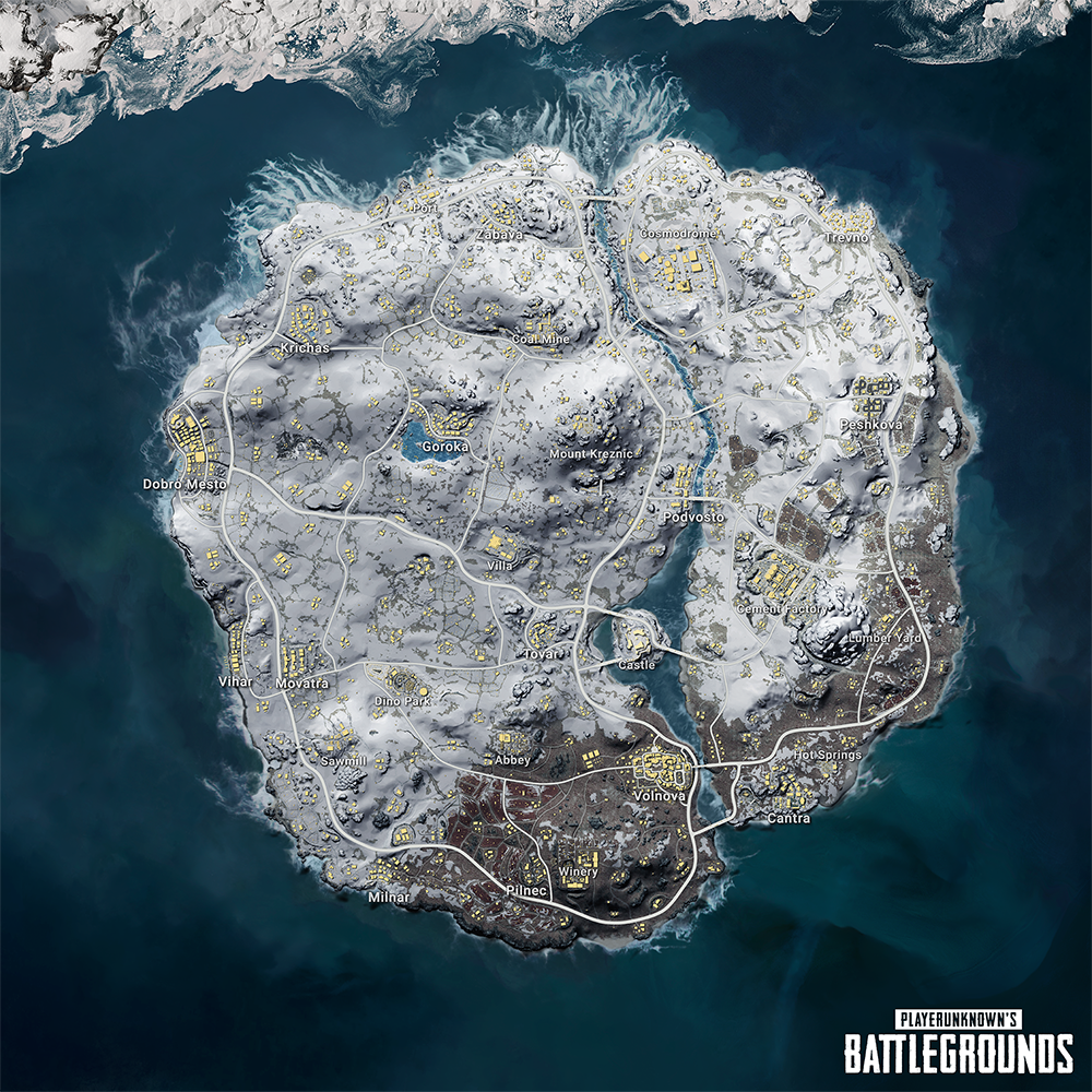 PC version of Vikendi (new snow map)