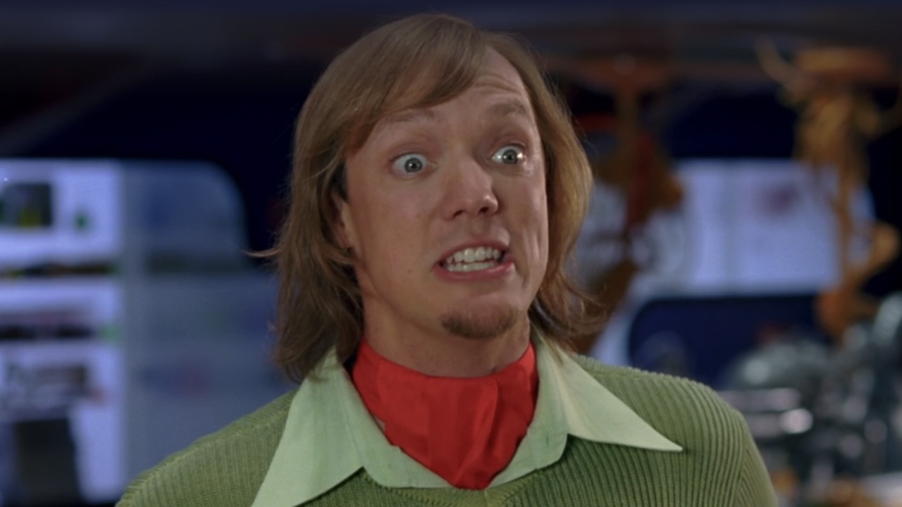 Matthew Lillard's Shaggy surprised in Scooby-Doo 2: Monsters Unleashed
