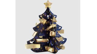 3d navy blue Christmas tree best candle advent calendar by Rituals