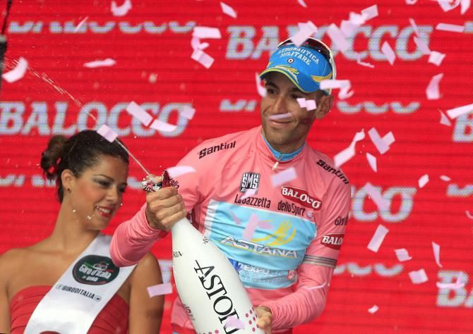 Maglia rosa Vicenzo Nibali (Astana)