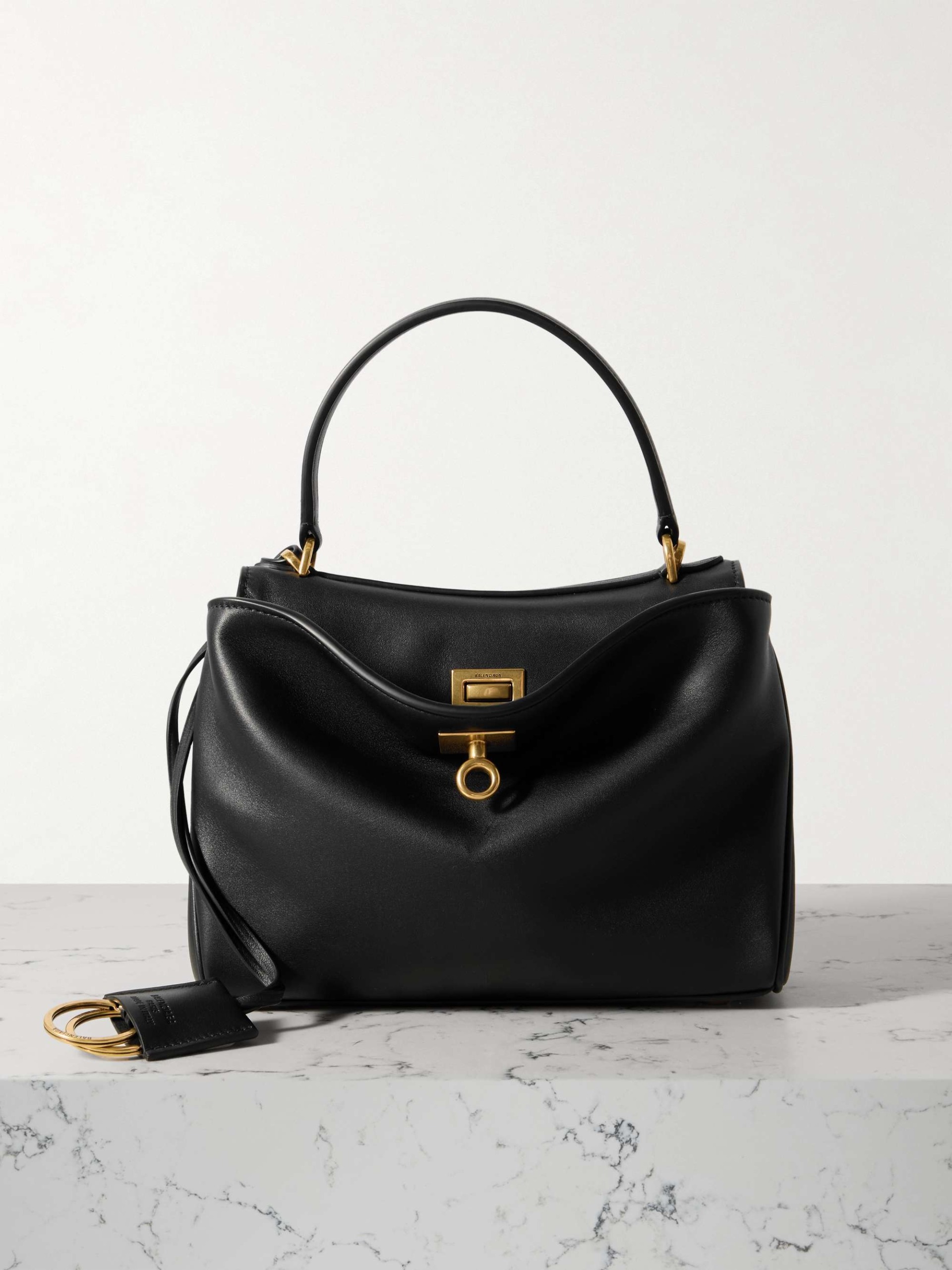 Rodeo Mini Leather Top-Handle Bag