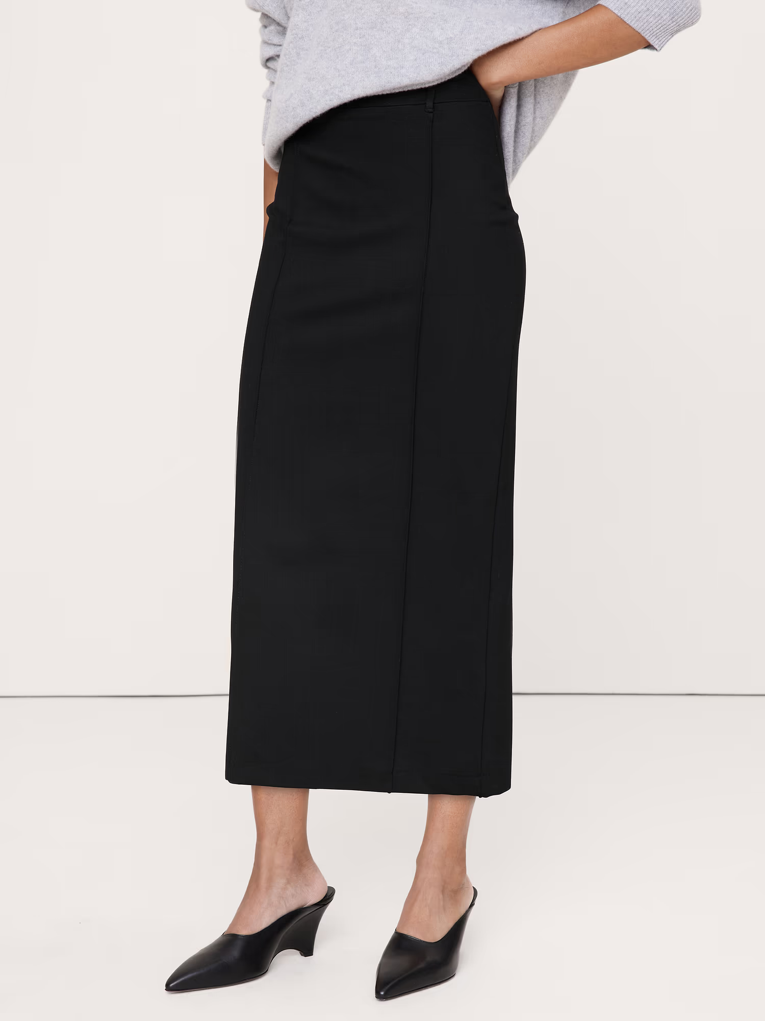 Banana Republic, Ponte Pintuck Pencil Skirt