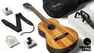 Grab a Fender Play subscription and claim a free guitar and starter pack