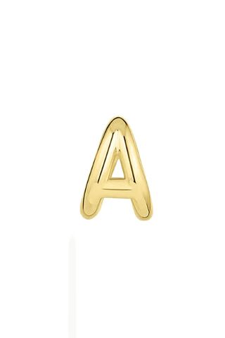 Alphabet Single Huggie