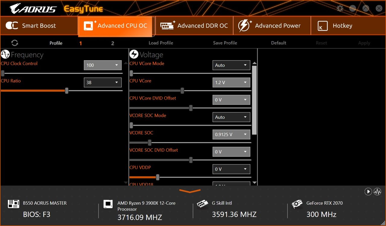 Gigabyte B550 Aorus Master