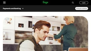 Sage website screenshot