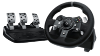 Logitech G29 steering wheel &amp; pedal bundle (PS5, PS4, PS3, PC) | $400